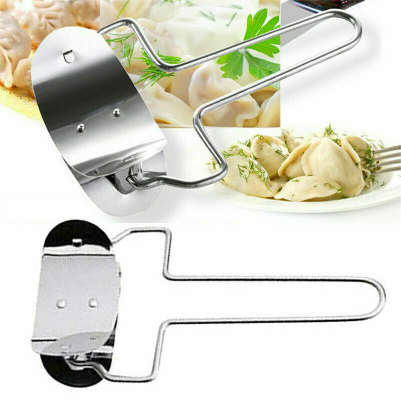 2x DIY Dumpling Maker Slicer Wrapper Mold Pie Pastry Ravioli Cutter Making Tool