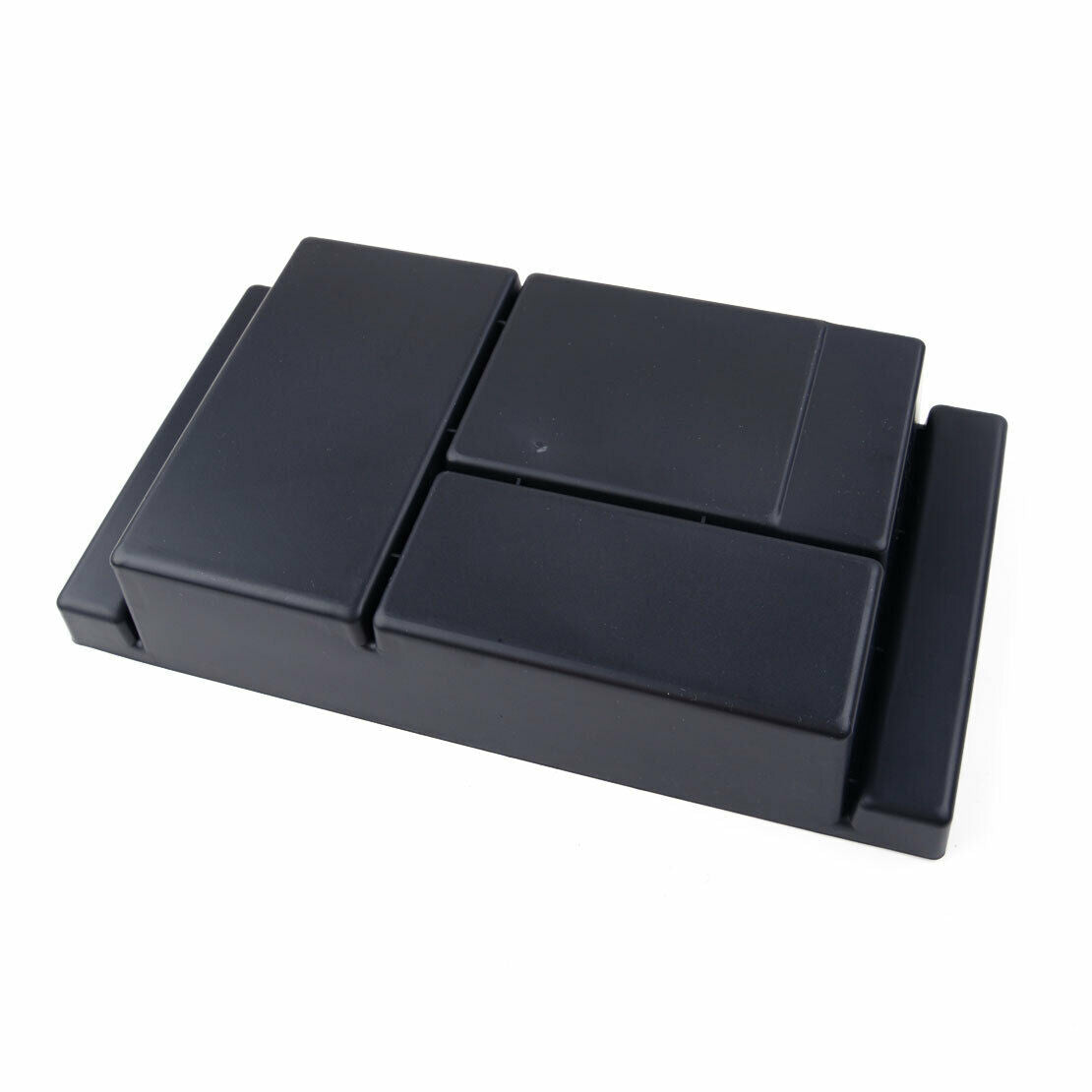 Center Console Armrest Storage Box Fit For GMC Sierra 1500 Black New as