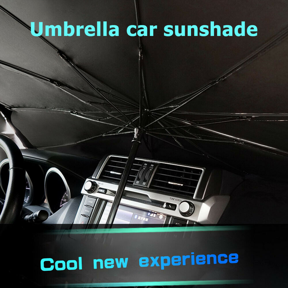 Sunshade Car Windshield Sun Shade Umbrella Retractable UV Protection Car Curta @