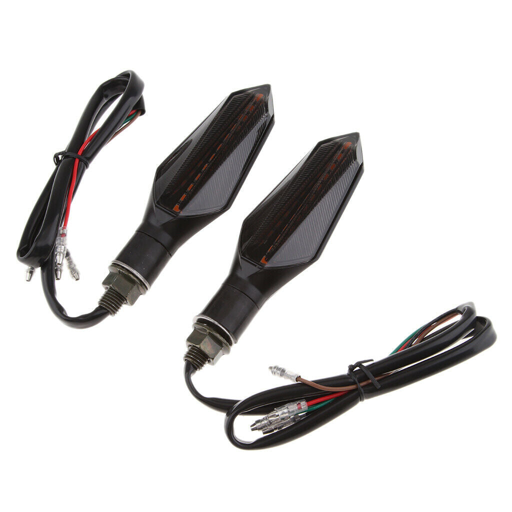 Daytime Running Lights LED High Brightness for Motorcycles ABS Plastic Blue