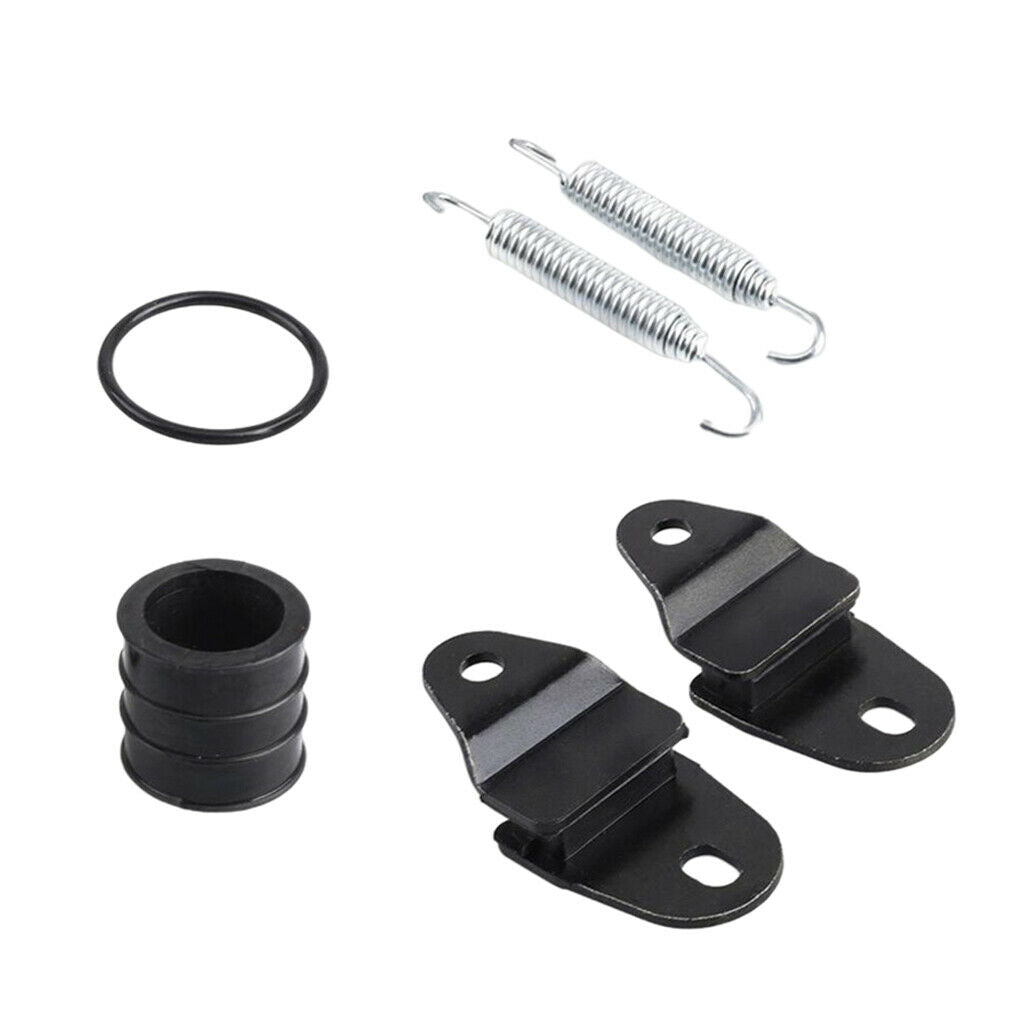 Exhaust Bracket with Cylinder Spring&Washer Suitable for Yamaha 87-06 YFZ350