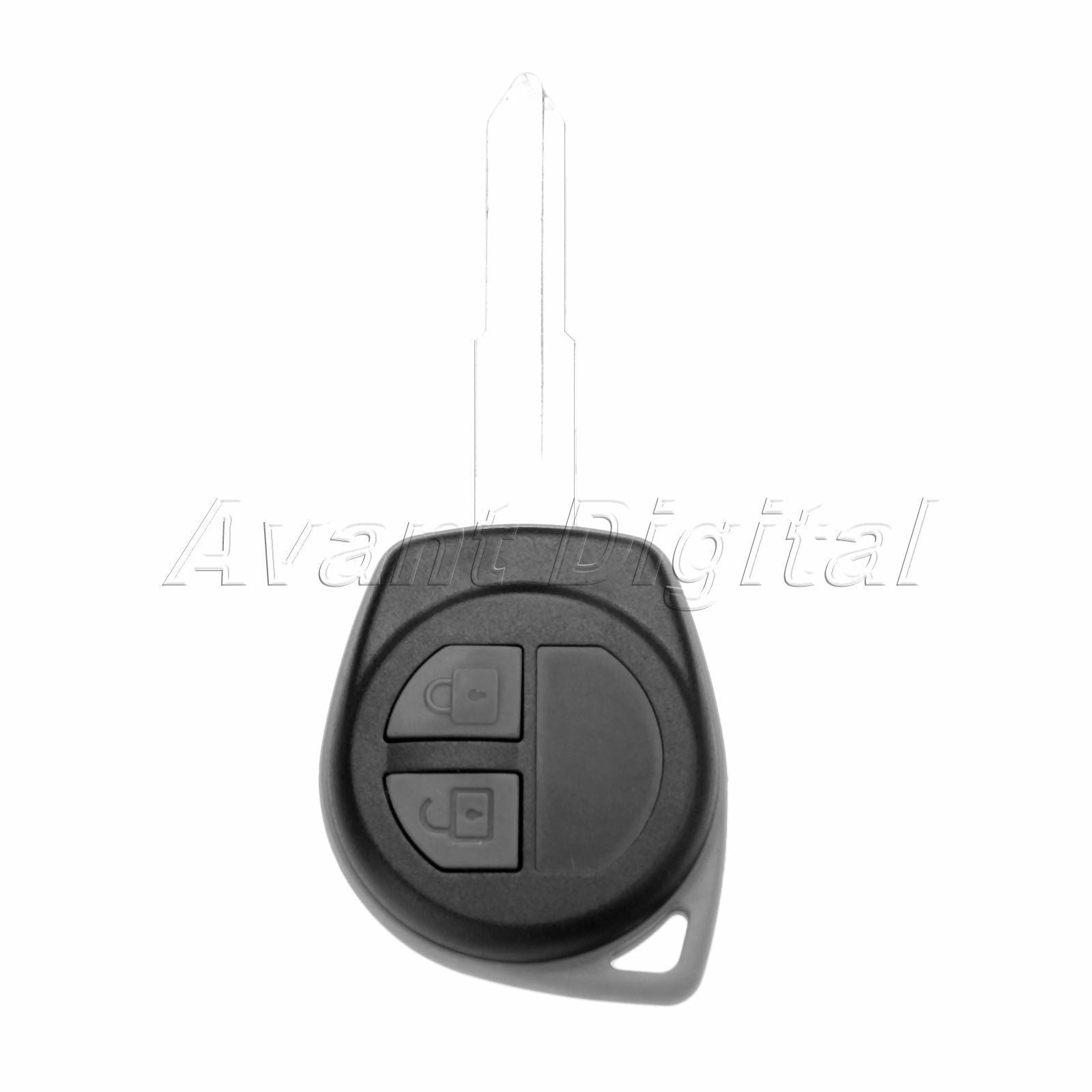 1Pc Remote Key 2 Buttons 433 MHz ID46 Chip HU87 KBRTS004 Fit For Suzuki Swift