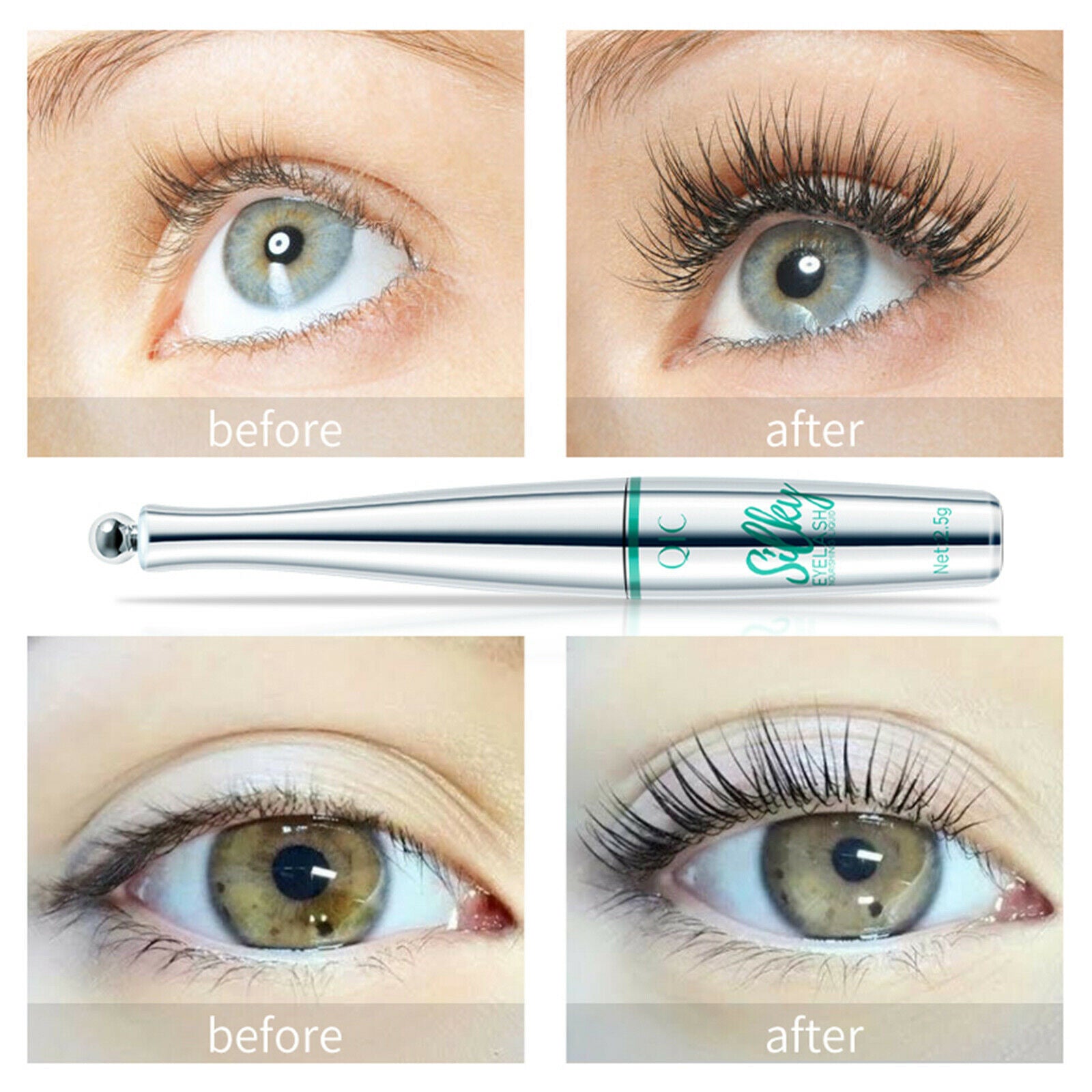 2.5g Eyelash Growth Serum Professional Eyelashes Care Nourishing Liquid S.l8