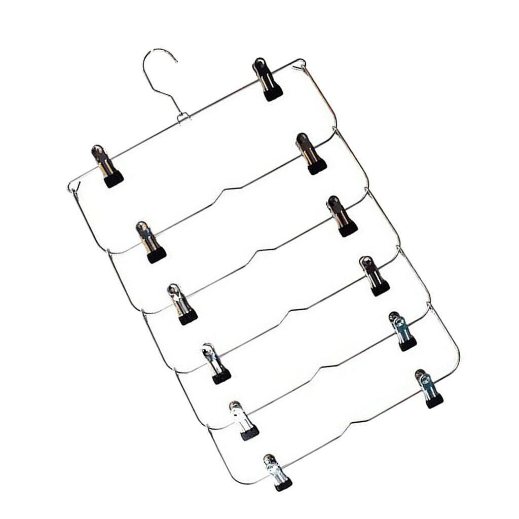 Creative Pants Organizer Closet Space Saver Trouser Holder Wardrobe Organizer
