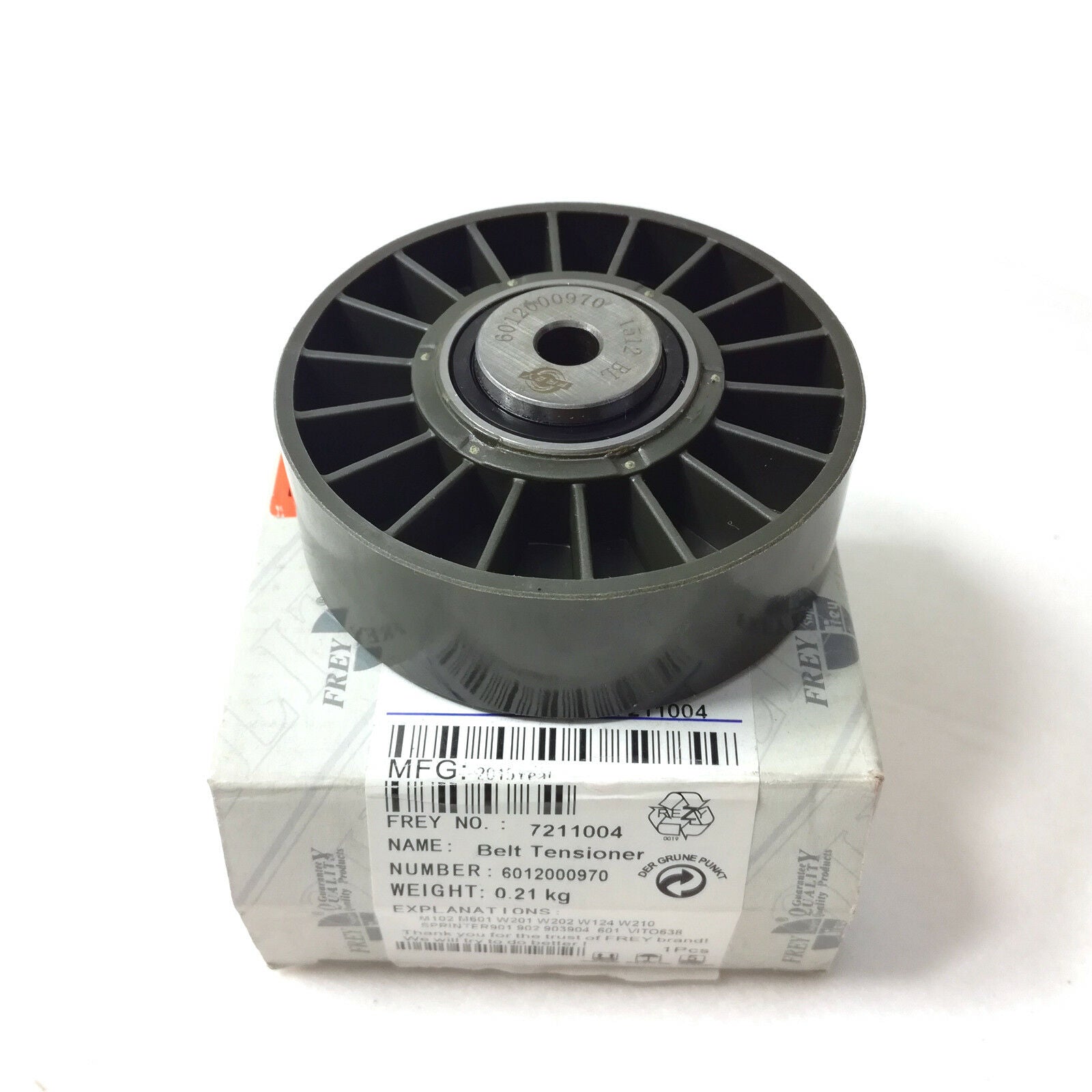 Fit for Mercedes W124 W126 W140 W201 W202 W210 Drive Belt Tensioner Idler Pulley