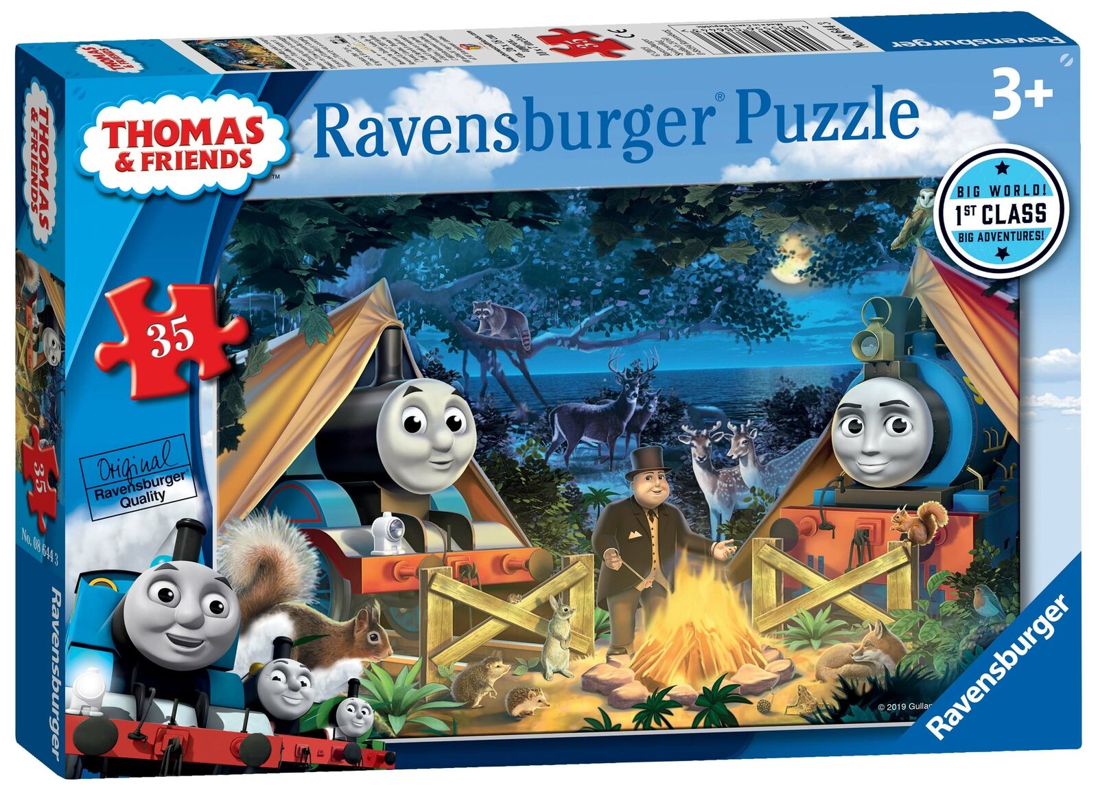 08644 Ravensburger Thomas & Friends Jigsaw Puzzle Big World Adventures 35pc 3+