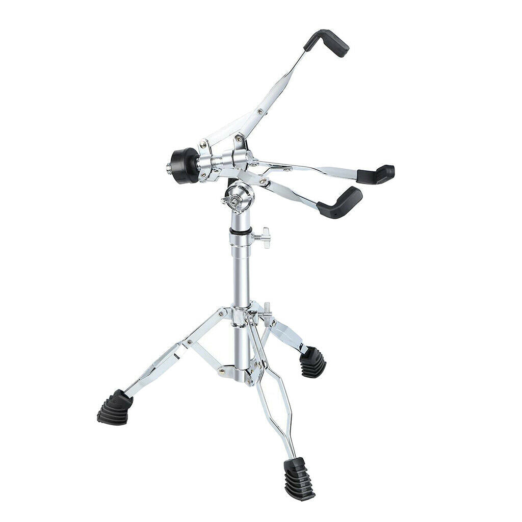 1 Set Drum Holder, 180°  Adjustable Frame Collapsible Drum Stand for Snare