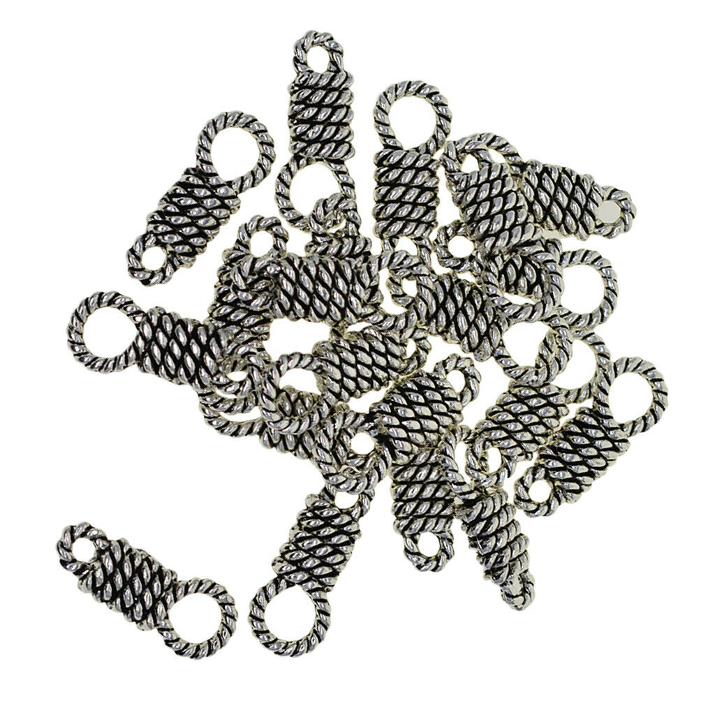 20 pcs rope knot charms pendants diy necklace bracelet pendants for