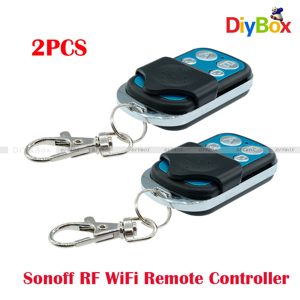 2PCS Sonoff Wireless WIFI Remote Controller 433MHz RF Remote Controller For Home
