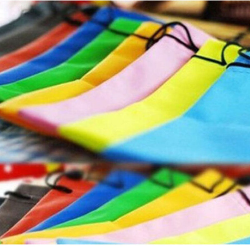 5PCS Hot Sunglasses Bag Pouch Soft Cloth Cleaning Optical Glasses Case M.l8