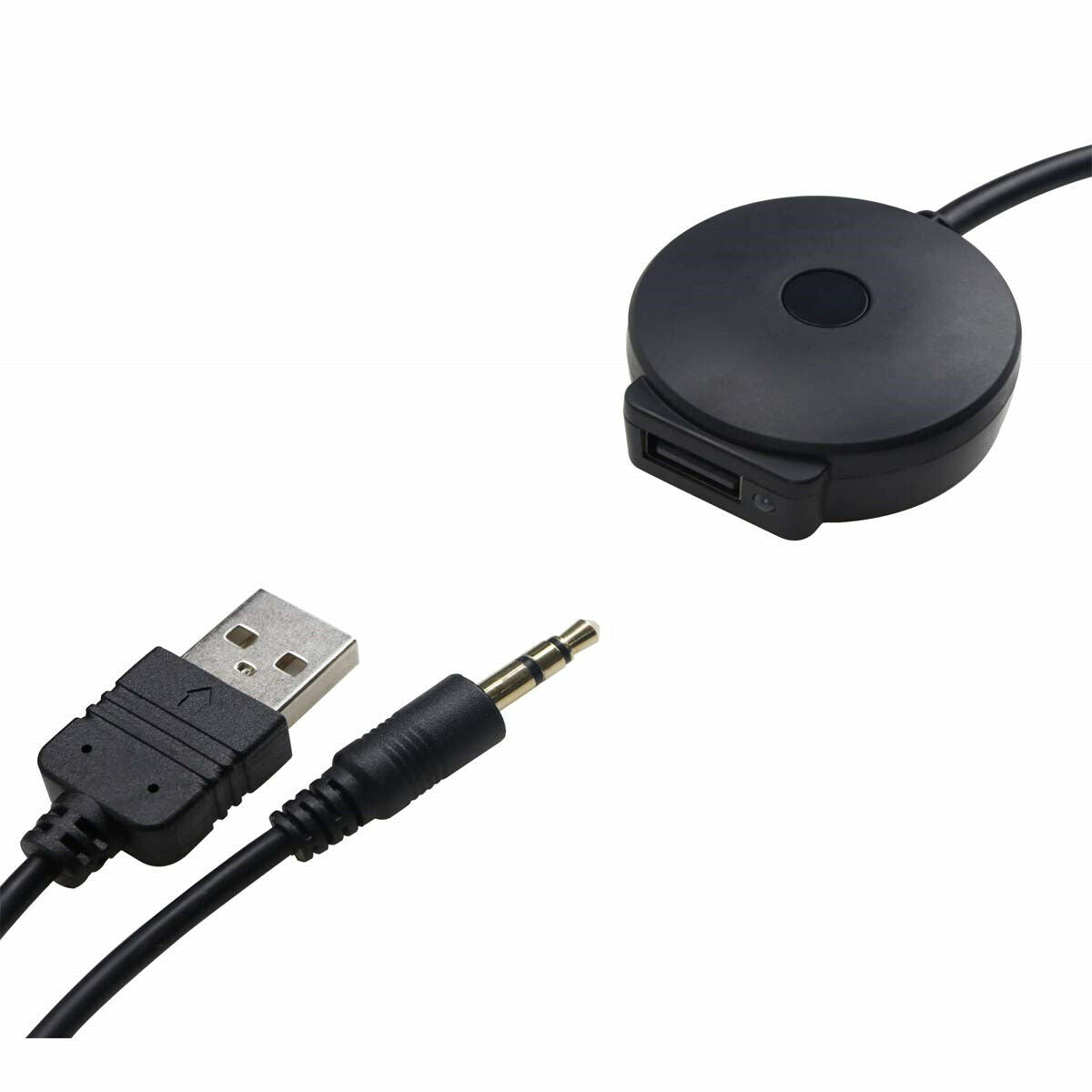 Car Bluetooth 4.0 Audio 3.5mm AUX USB Music Adaptor Cable For BMW & Mini Cooper