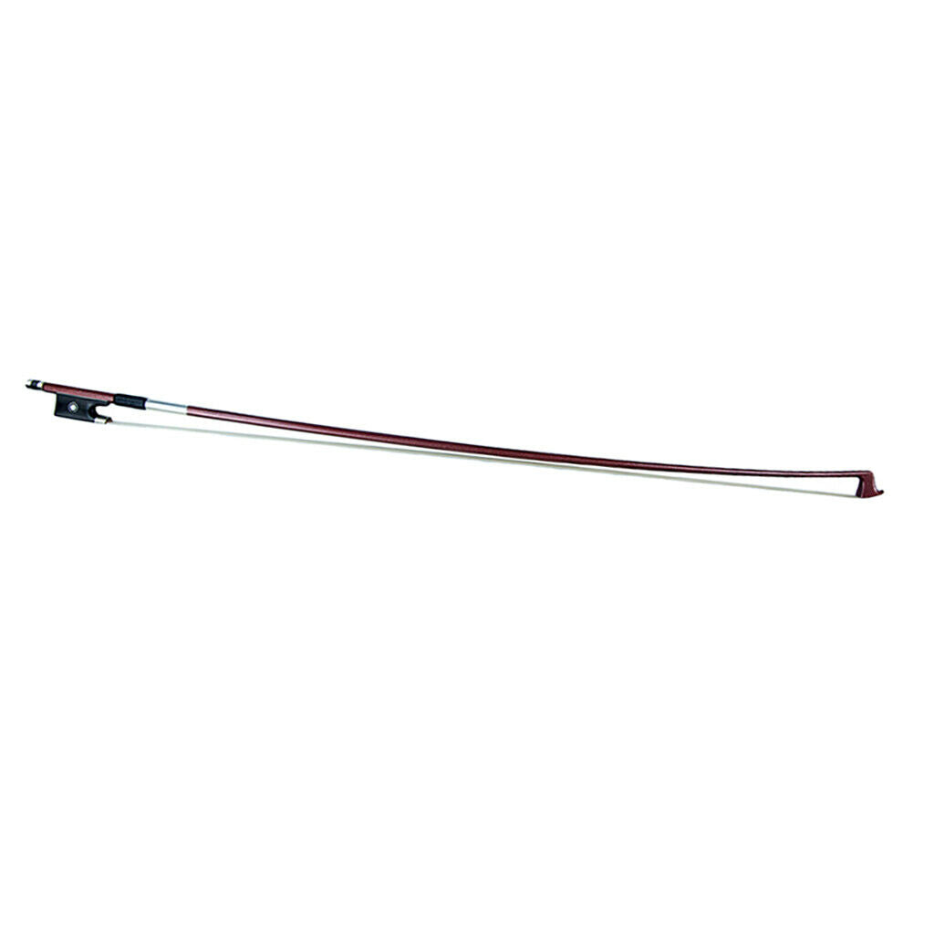 4/4 Size Violin Bow with Ebony Frog Natural Mongolia Horsehair Fast Response
