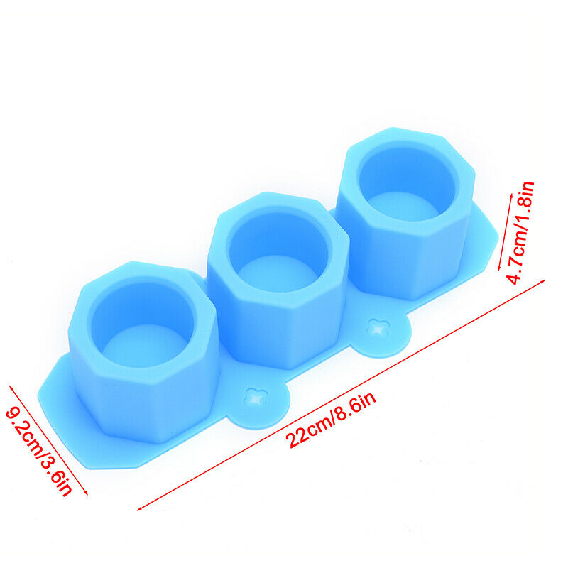 Octagonal Silicone Mold Concrete Fleshy Flower Pot Candlestick Mold DIY C.l8