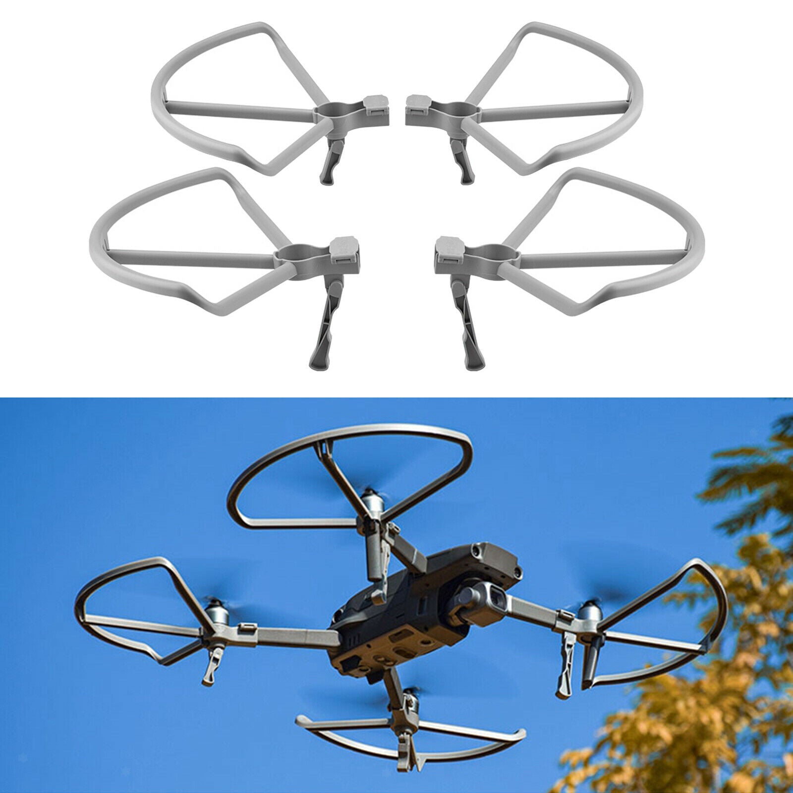 4pcs Quick-Release Propellers Guard Prop Protector Cover for DJI Mavic 2 PRO/