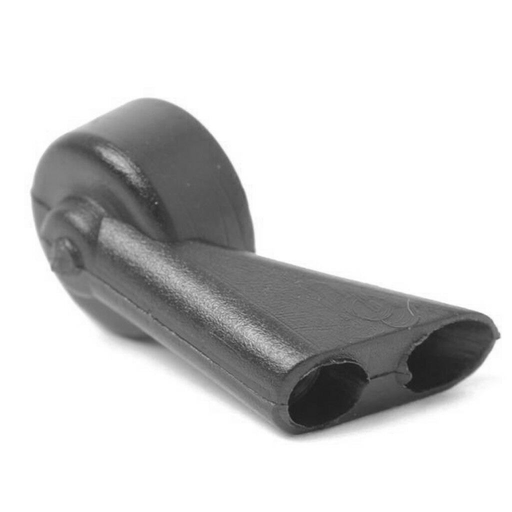 2x Black Windshield Wiper Water Spray Jet Washer Nozzles for Audi A3 S3 A4