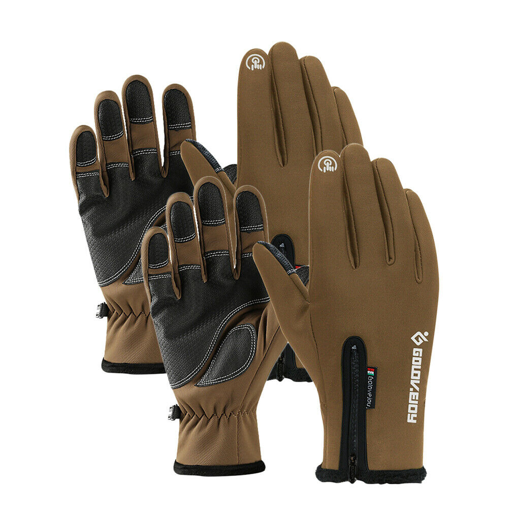 Waterproof Bike Full Finger Gloves Touch Screen Gloves Windproof Men Women