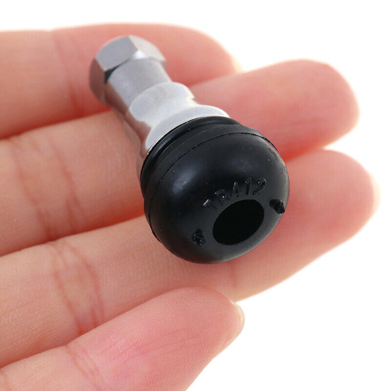4PCS Black Car Motorcycle Tire Valve Core TR412ac Tire Valve Stems With C.l8