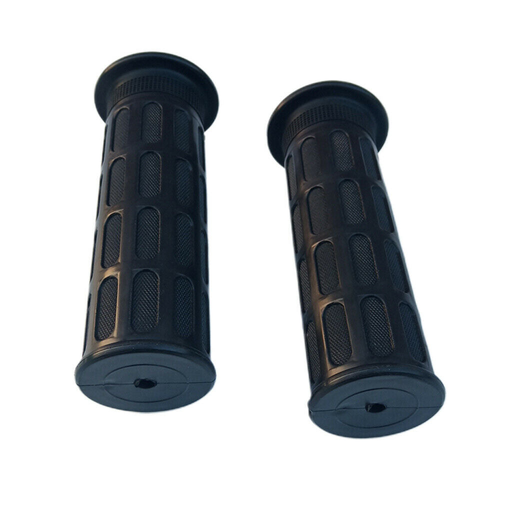 2pcs Rubber Non-Slip Tractors Bicycle Handlebar Wheelbarrow Handle Grips