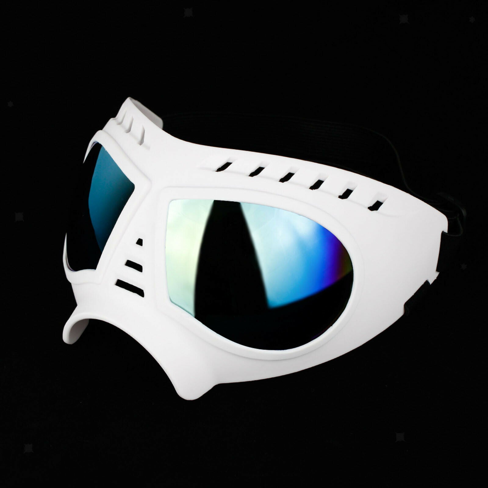 Dog Sunglasses Pet Goggles Fog Protection Glasses Eye Wear White