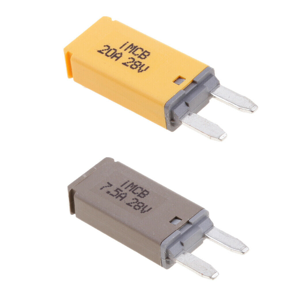 2 in 1 7.5A + 20A ATM  Fuse Circuit Breaker for Car, Truck, Marine