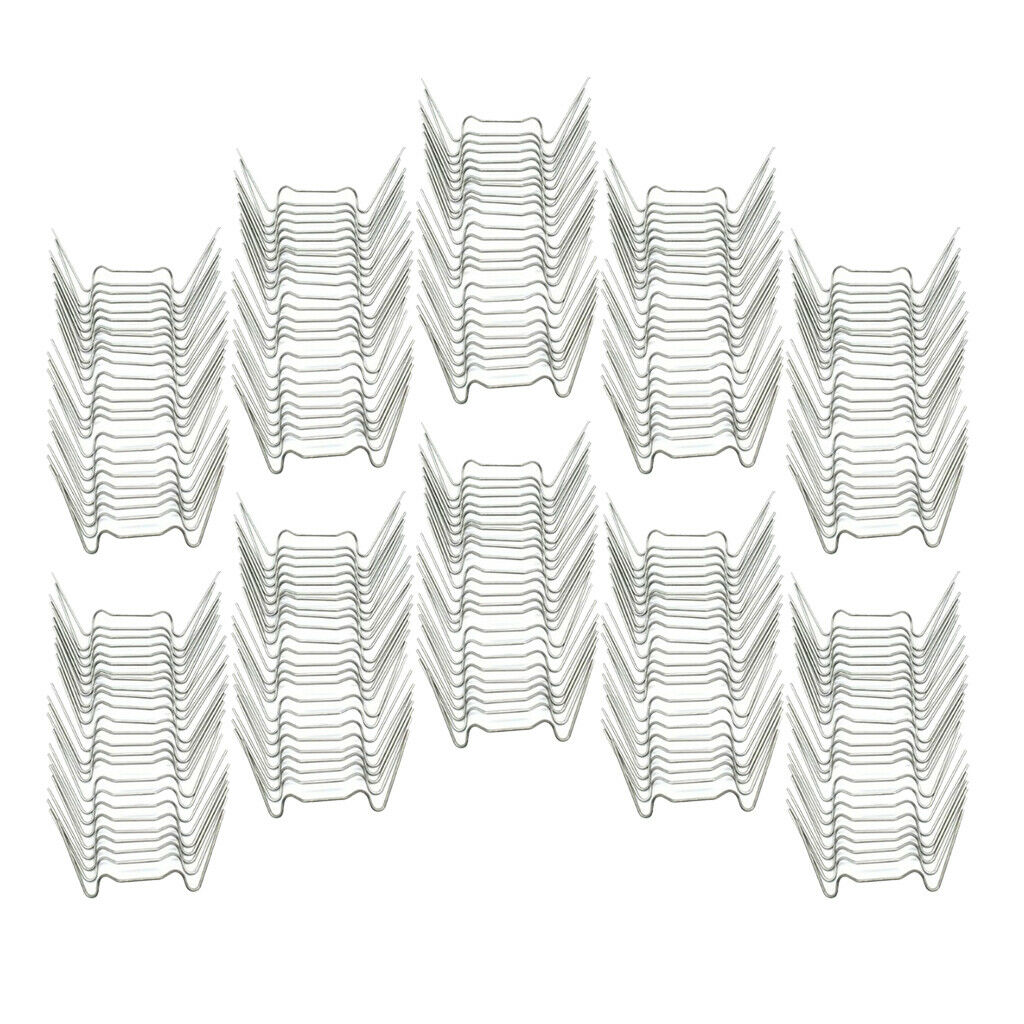 250pc W Wire Glazing Clips Stainless Use Fttings Replacement Garden Fittings