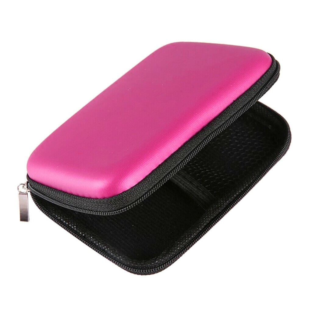 2x Shockproof EVA Hard Drive Case Protective Bag For 2.5" HDD SSD