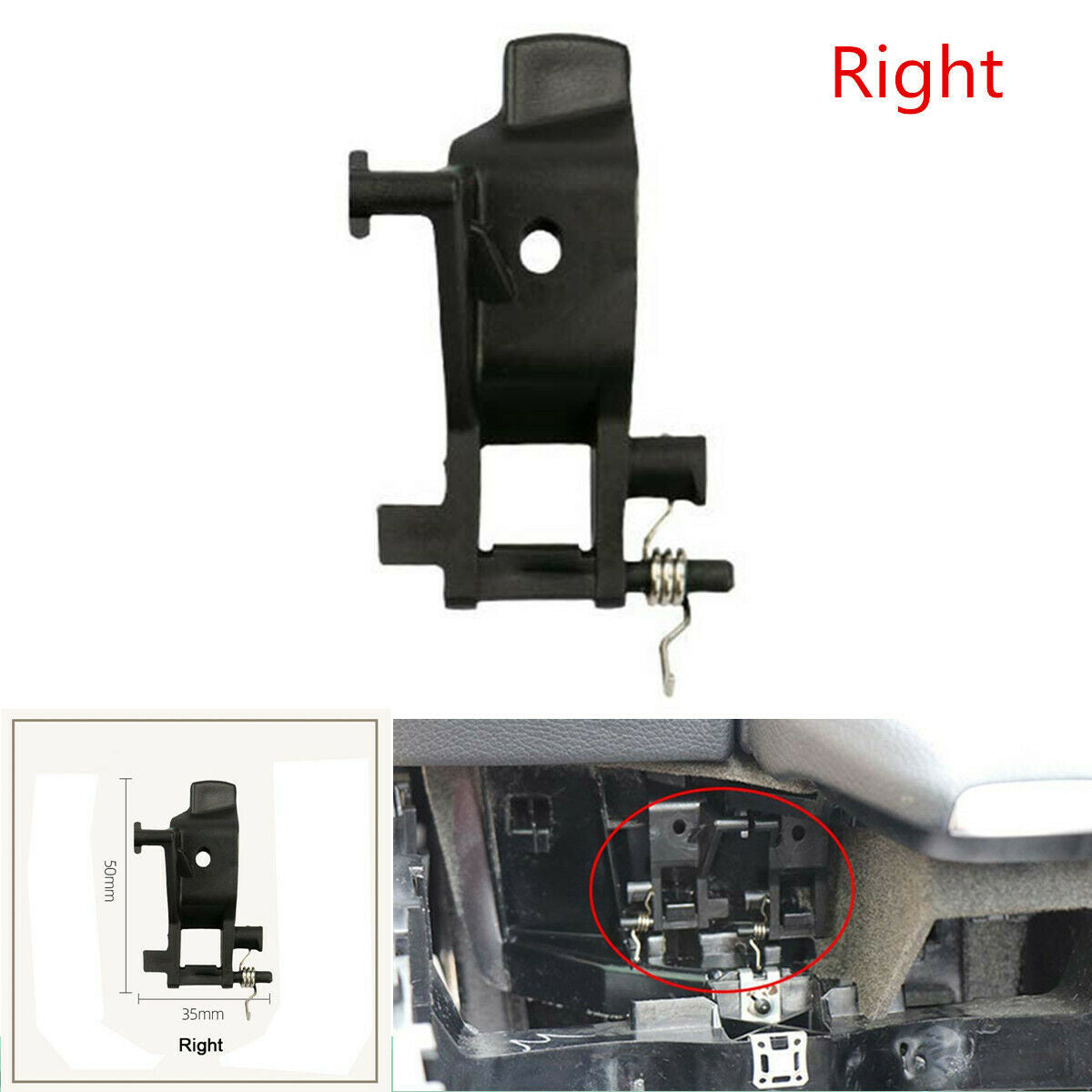 For Benz W166 ML320 350 GL400 GLE450 Armrest Box Buckle Locker Switch Clip Right