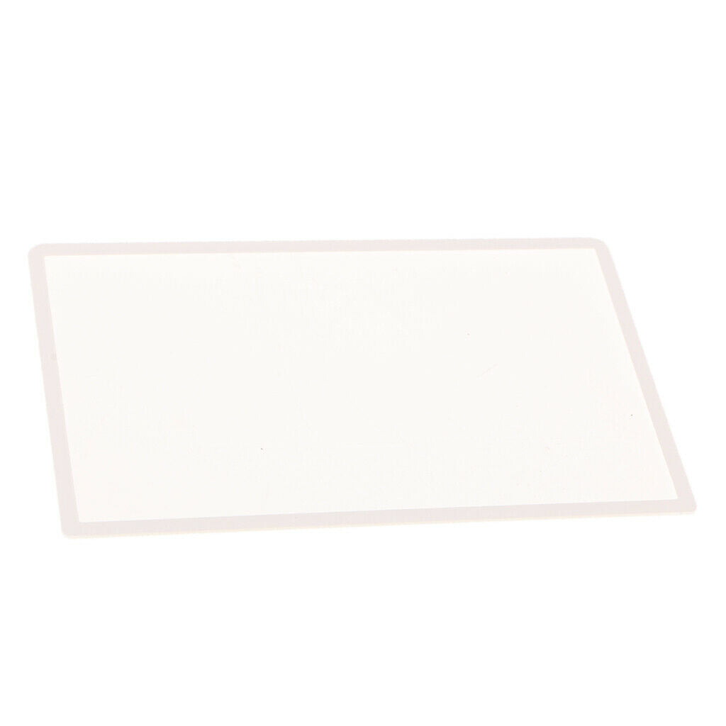 Top Screen Protector LCD Cover Lens Replacement For Nintendo 3DS XL LL White
