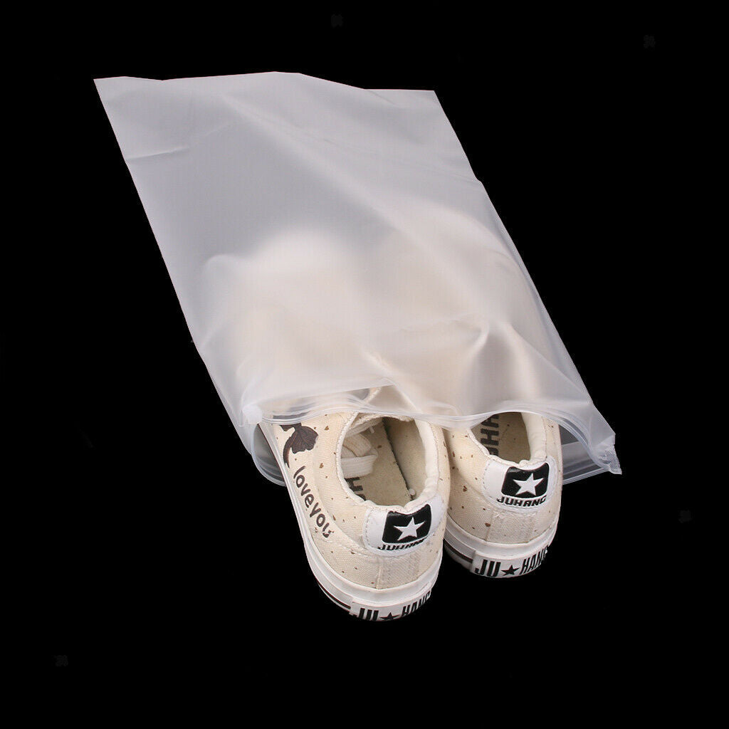 6pcs Clear Sealed Travel Storage Bags Pack Luggage Storage Holder Pocket