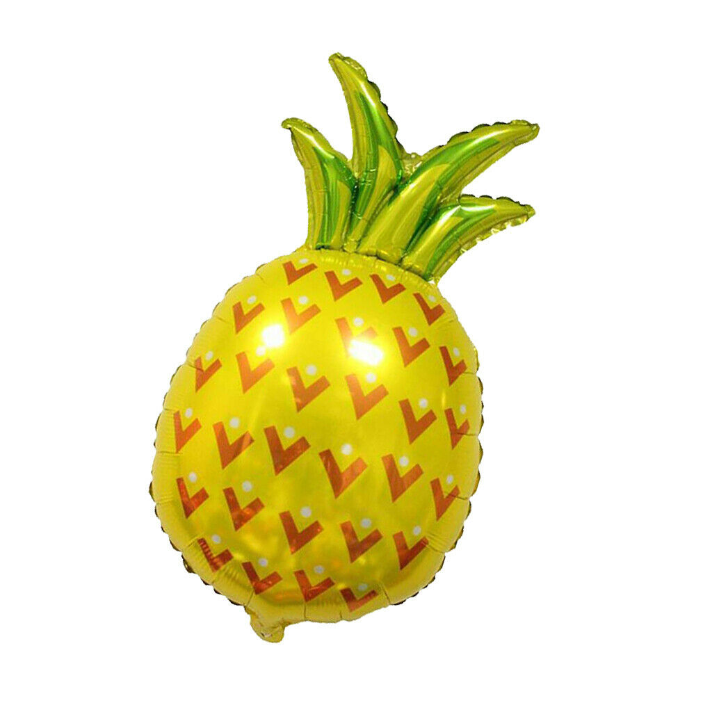 Pineapple Banner Pineapple Balloons Tropical Decoration Pineapple Party
