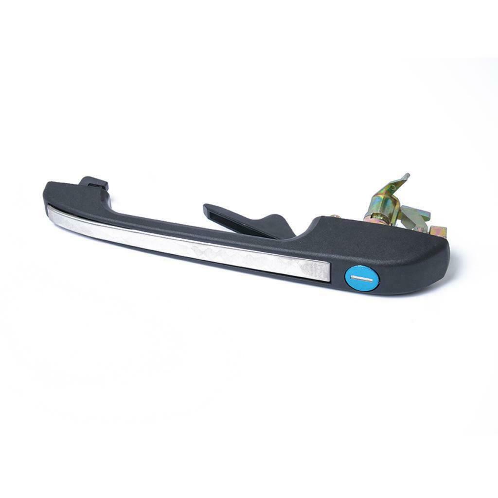 Black Front Right Side Exterior Door Handle Kits for VW Golf Jetta MK1 MK2