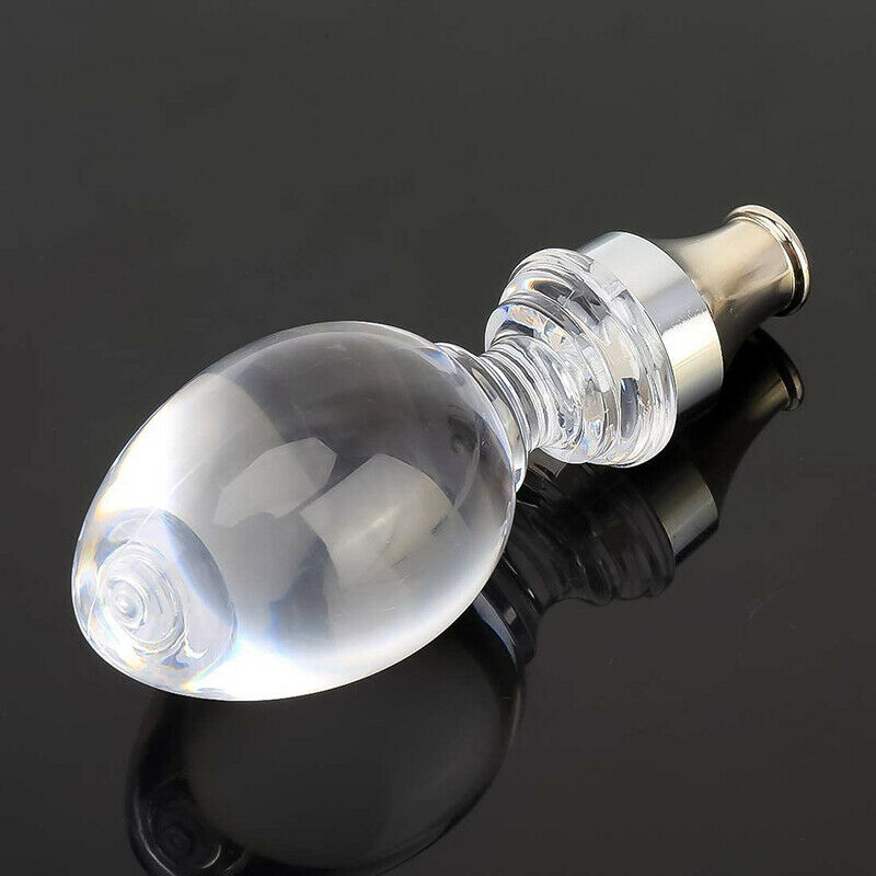 1X Universal LED Light Transparent Manual Car Gear Shift Knob Shift USB Charging
