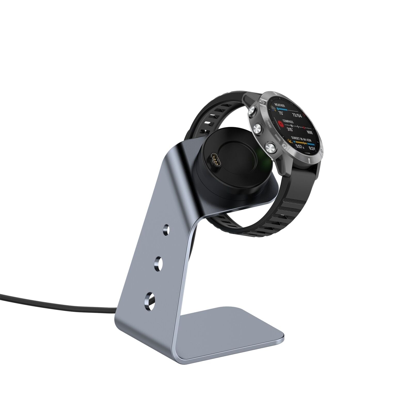 Charger Holder Stand Dock For Garmin Forerunner 745/Venu Sq/Fenix6 Smart Watch