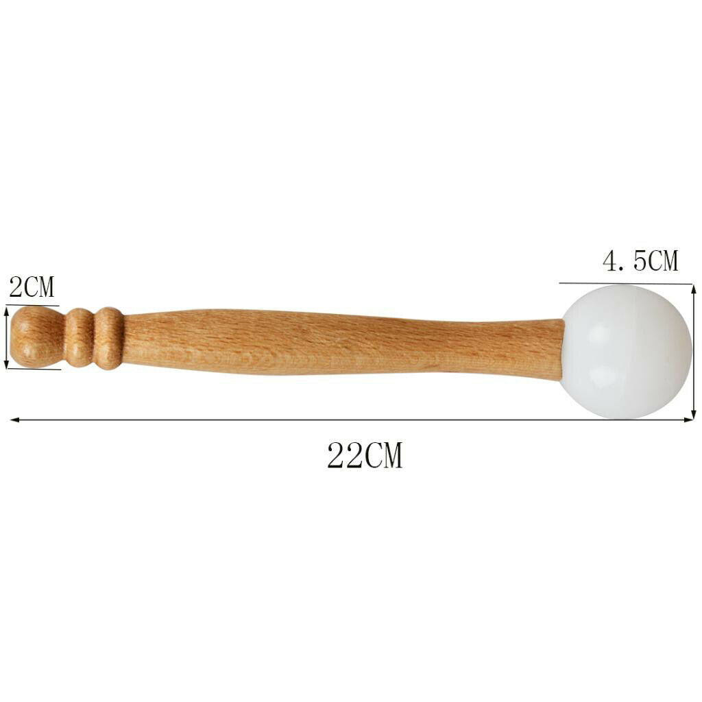 Rubber Mallet Stick with Ring for Crystal Singing Bowl