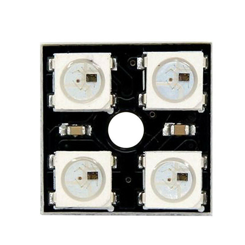 WS2812B 2x2 4-Bit Full Color 5050 RGB LED Lamp Panel Light For Arduino MF