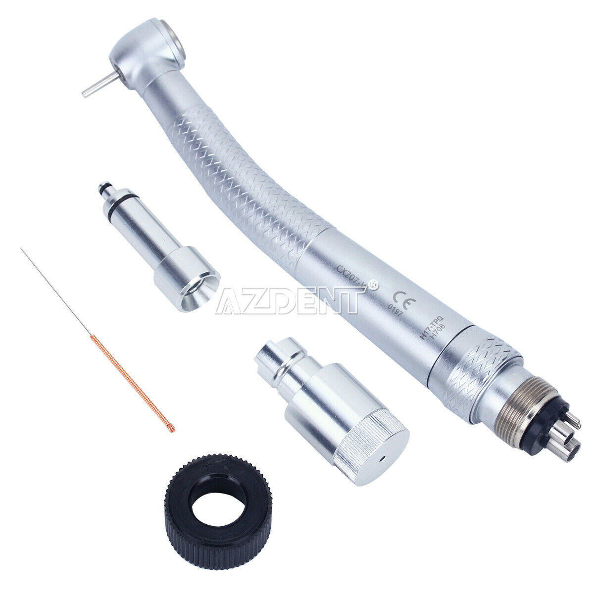 Dental High Speed Torque Head 3 Spray Handpiece + 4 Holes Quick Coupling COXO