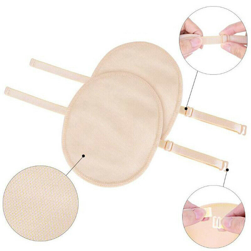 1Pair Underarm Armpit Sweat Pads Absorbing Anti Perspiration Deodorant Fragr mBD