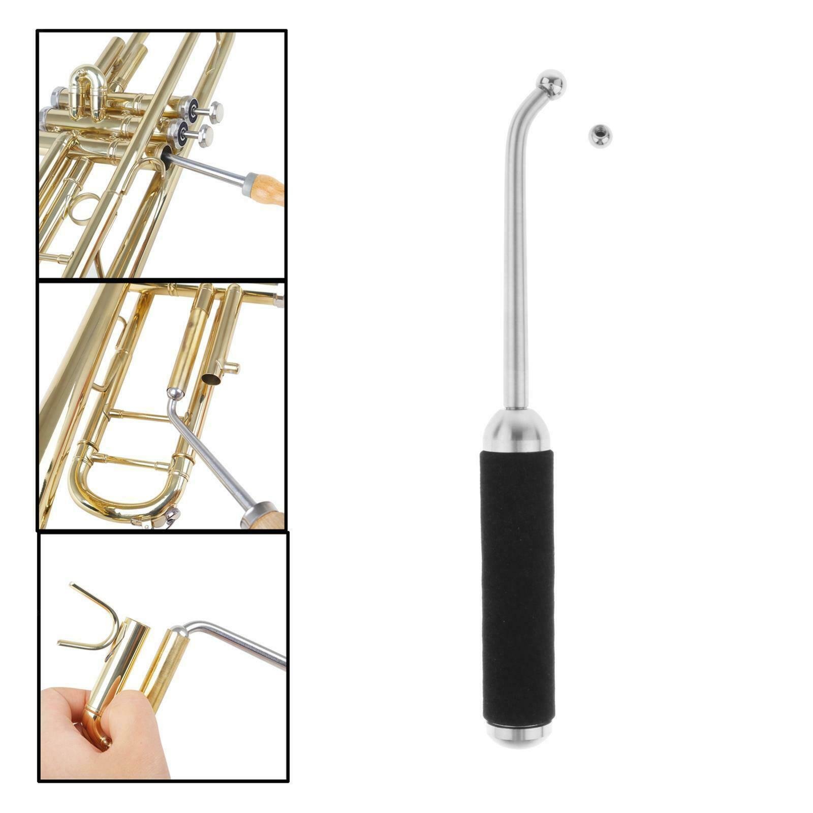 Trumpet Repair Handle Tools w/ 2 Balls Accessories for Trumpet French Horn
