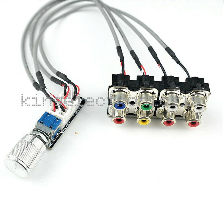 1X Preamplifier 3-Way Stereo Audio Source Switching Board Audio Signal Switcher
