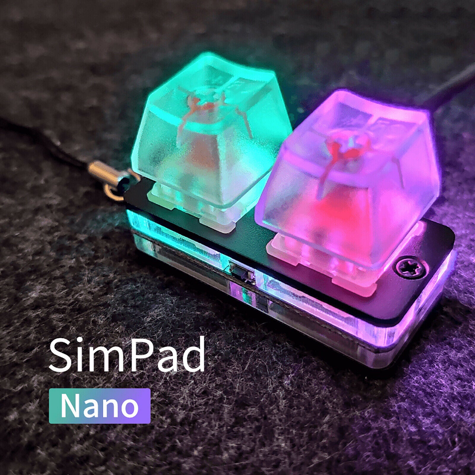 For SimPad Nano OSU Mini Gaming Mechanical Keyboard Music Gaming Keyboard Wheel