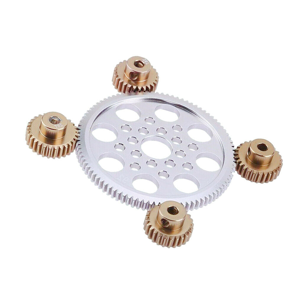 For Sakura 1/10 Drift Racing Car Spare Parts-Alloy Metal Motor Gears-20T For CS