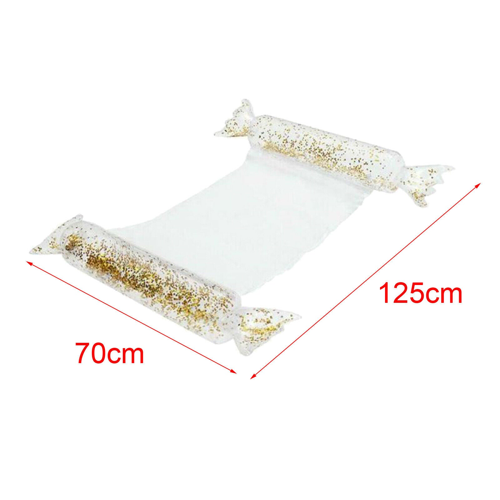 Water Inflatable Pool Hammock Float Beach Swimming Pool Water Float Sequins