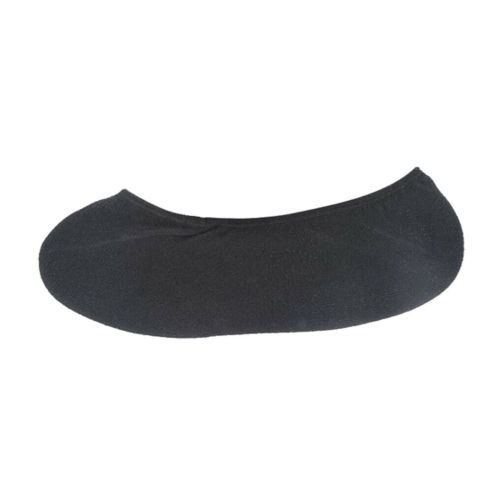 2 Pairs Soft Spa Gel Socks Repair Cracked Foot Protector Women Black+Pink