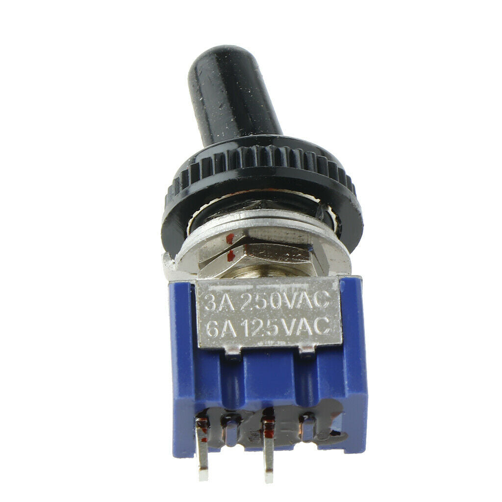 5 X  Small on / Off Rocker Switches + 2P Waterproof Cover