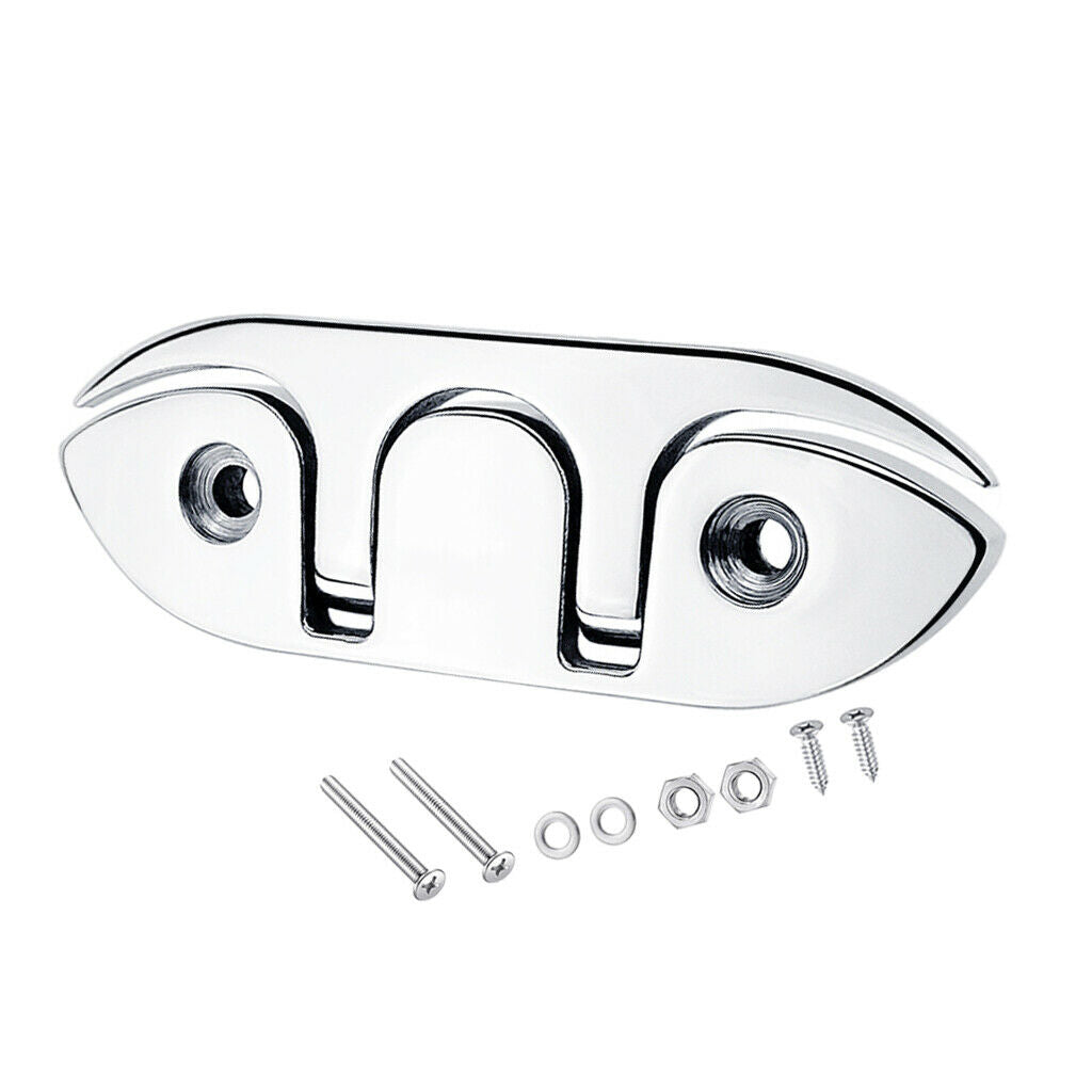 Boat Cleat Easy Installation Yacht Parts Folding Fasteners Fit for Boats
