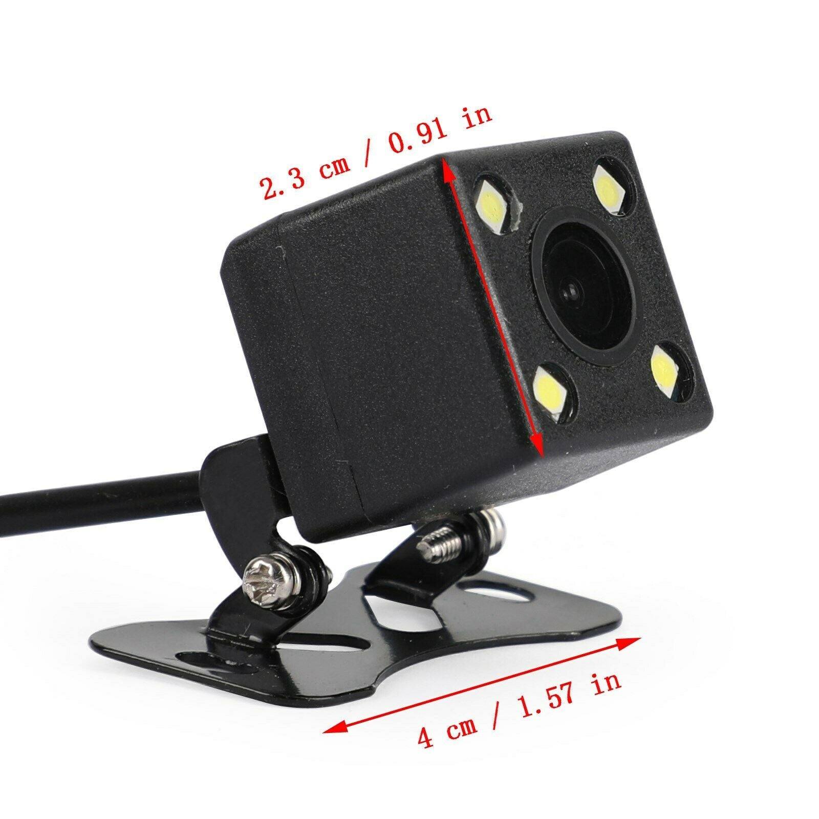 170° CMOS Car Rear View Backup Camera Reverse 4 LED Night View Waterproof CN