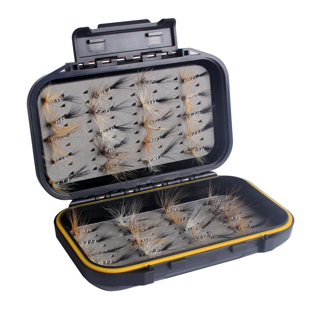 40pcs Fly Fishing Flies Lures Set Wet Fly Lure for Trout Bass Salmon