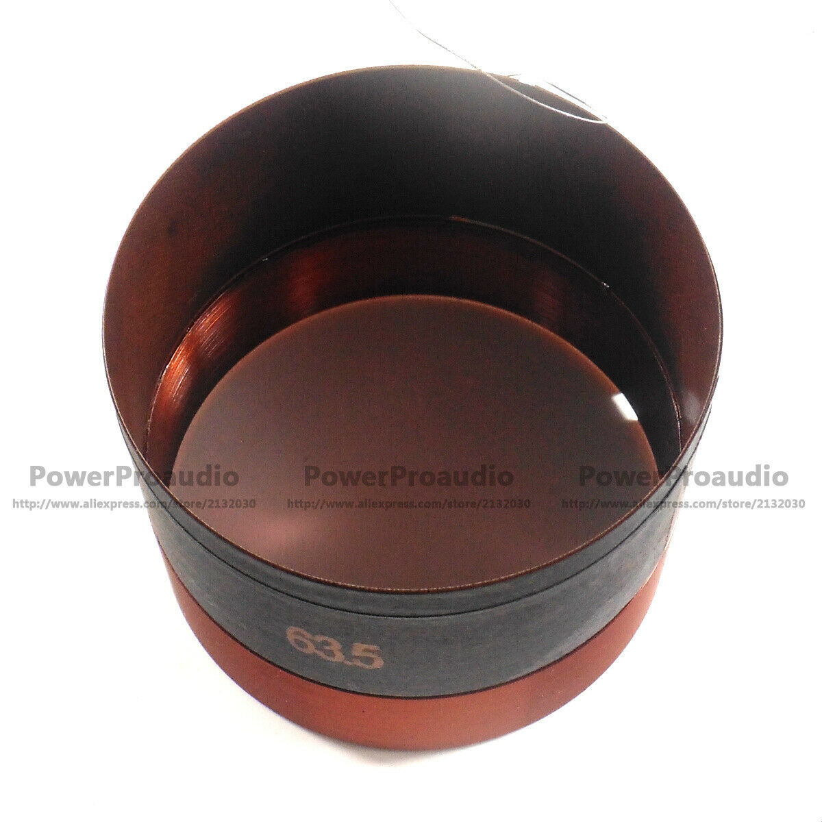 2PCS 63.5MM Audio Bass Speaker Voice Coil Subwoofer Woofer Sound In/Out Coil