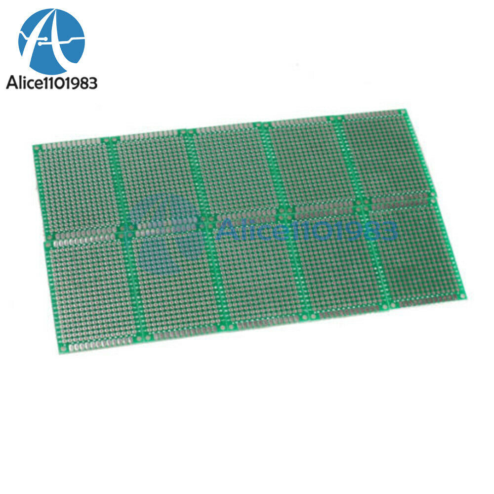 20PCS Double Side Prototype PCB Tinned Universal Breadboard 4x6cm 40mmx60mm FR4