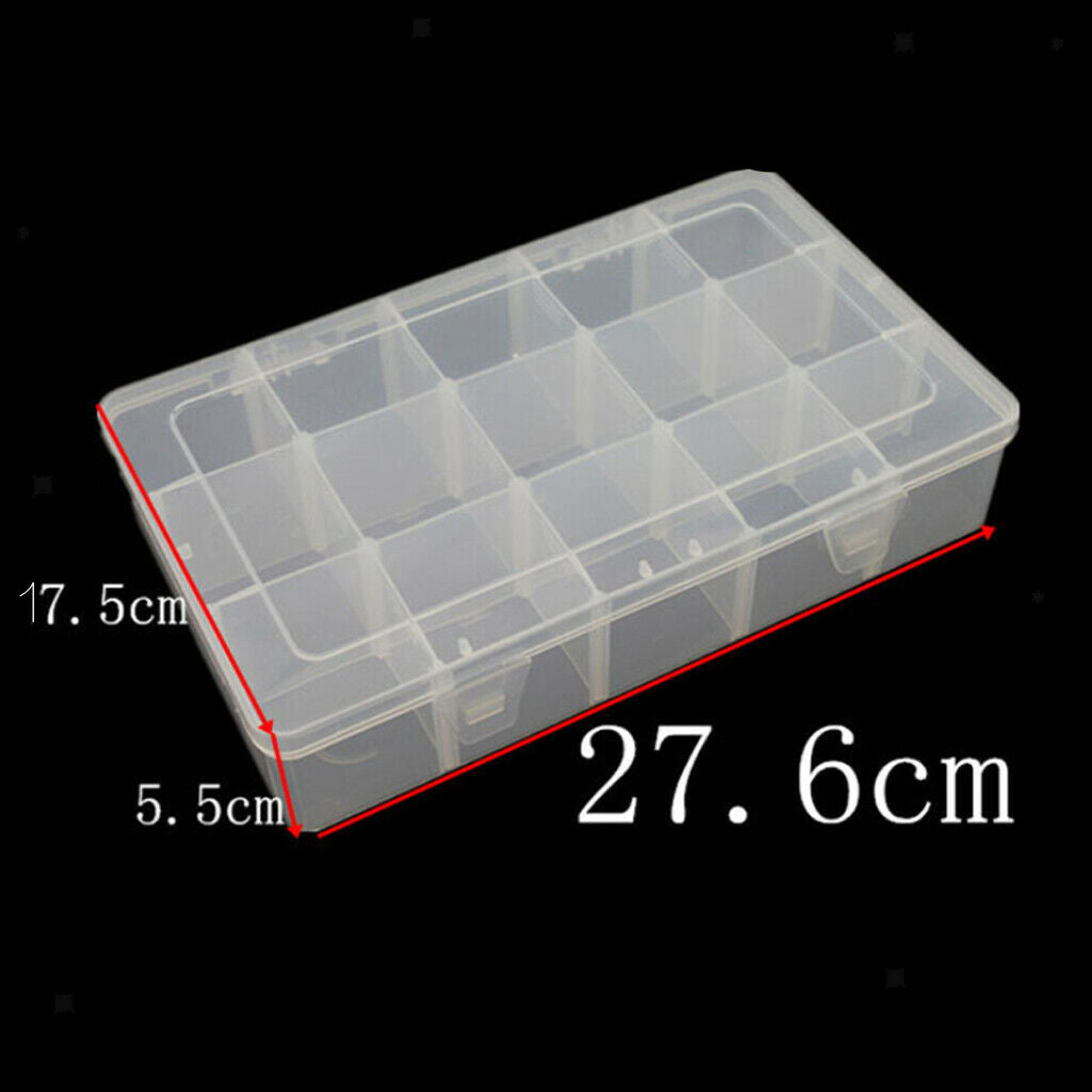 Transparent Plastic Storage Box, Sorting Box, Assortment Boxes 15